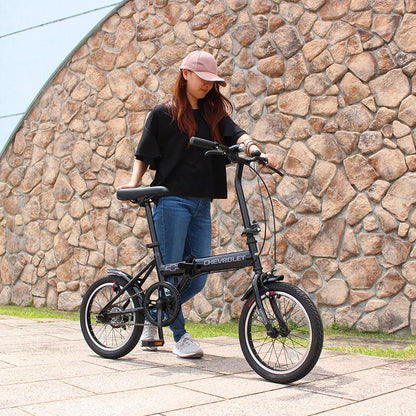 CHEVROLET 16インチ折畳自転車BK（BAA仕様）ブラック