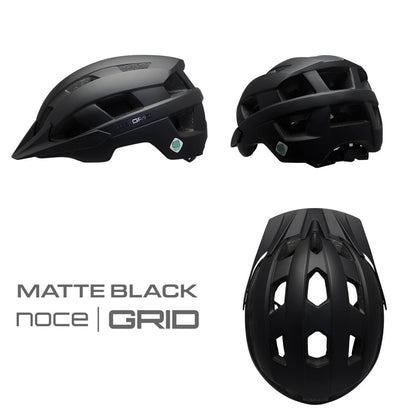 ソフトシェル　インモールドヘルメット　noceGRID　マットブラック