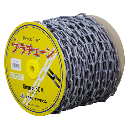 プラチェーン6mm　シルバー