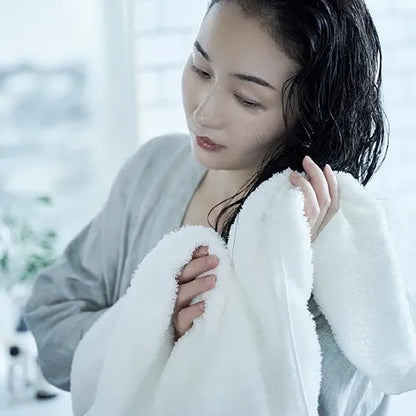 Perfec10 ヘアー タオル シルバーグレイ