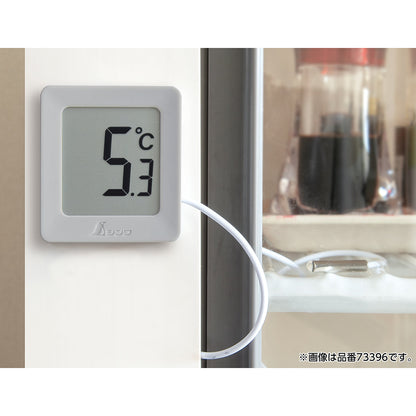 デジタル温度計　Ｂ　ミニ　隔測式　ホワイト