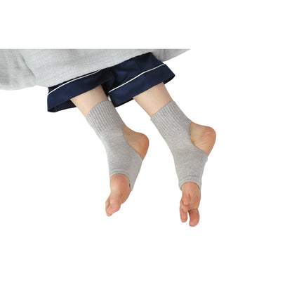 睡眠のパートナーソックス　ツリニックサポーター　グレー