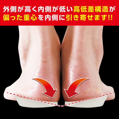 腰らくインソール M 22～23.5cm/Lサイズ 24～25.5cm