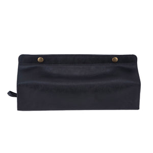 ティッシュケース　tente STUDY vintage BLACK