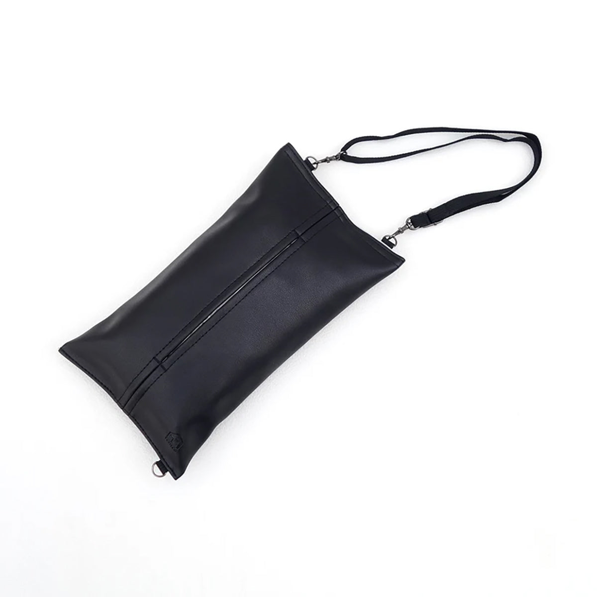 ティッシュケース　porte ソフトパック STUDY BLACK