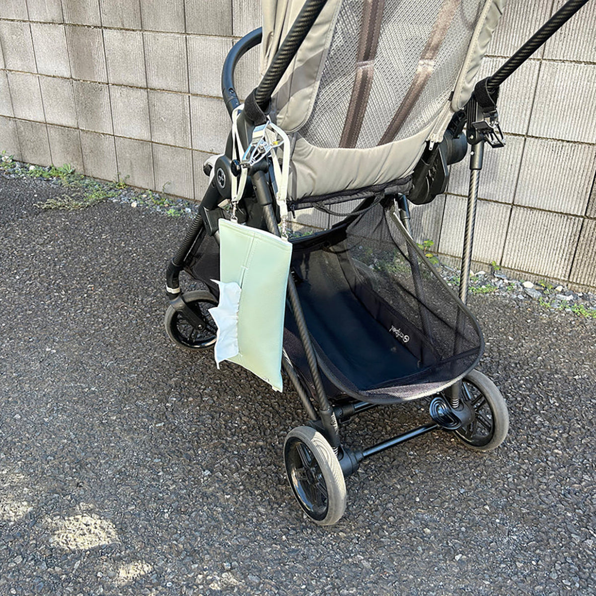 ティッシュケース　tente porte ソフトパック GRACE GRAY