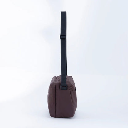 ライトリーショルダーバッグ BROWN