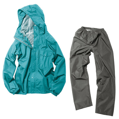 デイリーレインスーツ　ターコイズS/M/L/LL/EL/4L/5L/6L