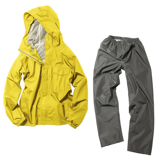 デイリーレインスーツ　マスタードS/M/L/LL/EL/4L/5L/6L