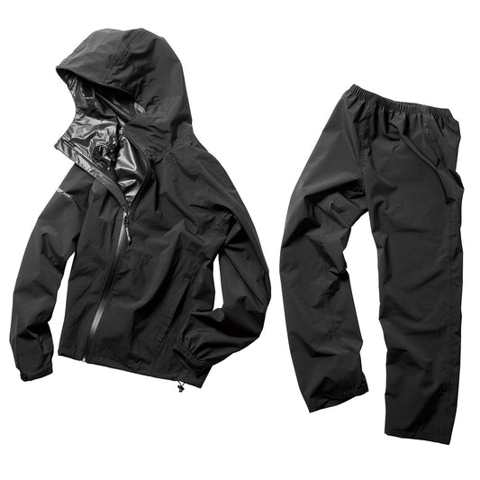 フレックスフィットスーツ　上下セット　ブラックS/M/L/LL/EL/4L/5L/6L