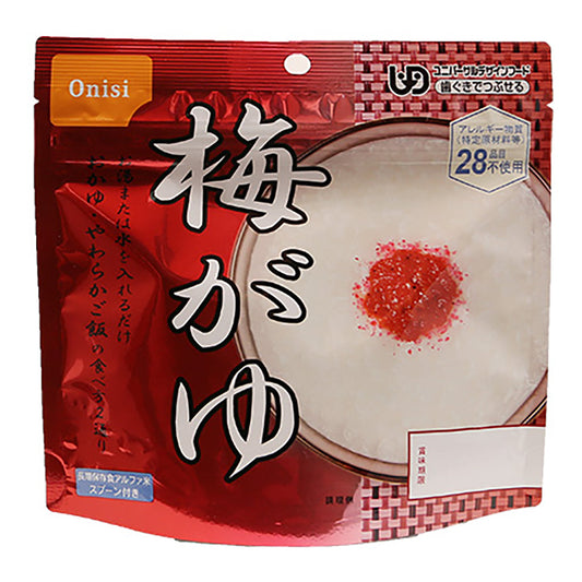 【尾西食品】42梅がゆ　長期保存食品　50袋セット