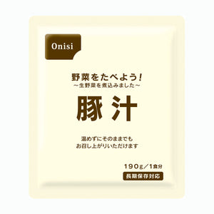 【尾西食品】レトルト豚汁　長期保存　１食分×36袋セット