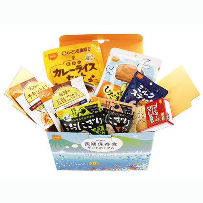 【尾西食品】長期保存食ギフトボックス　2日2人分