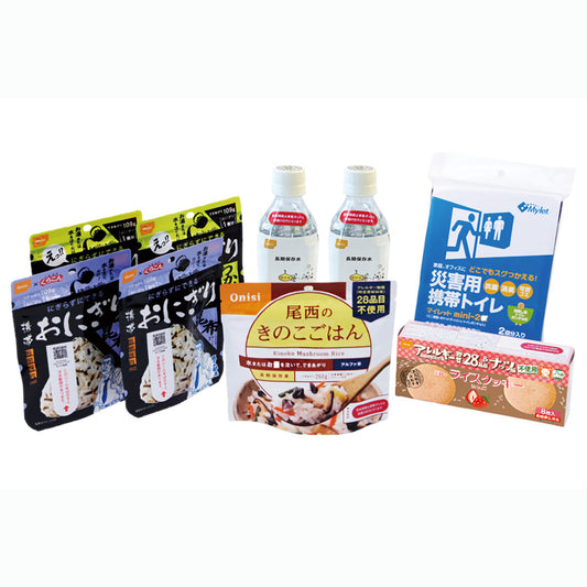 【尾西食品】尾西の車載用防災ボックス