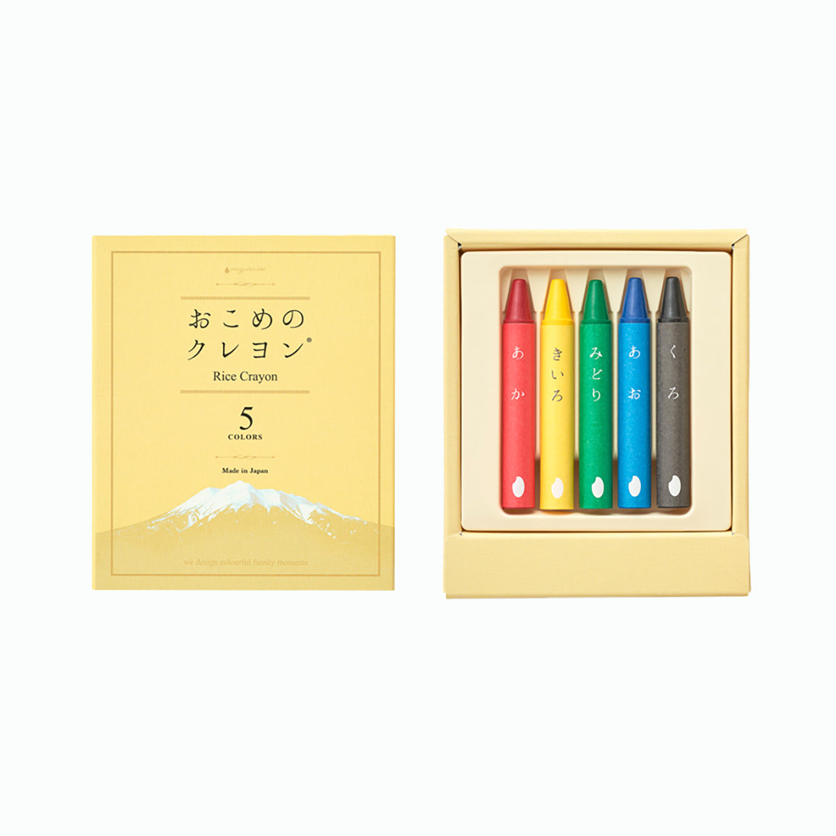 おこめのクレヨン　５COLORS
