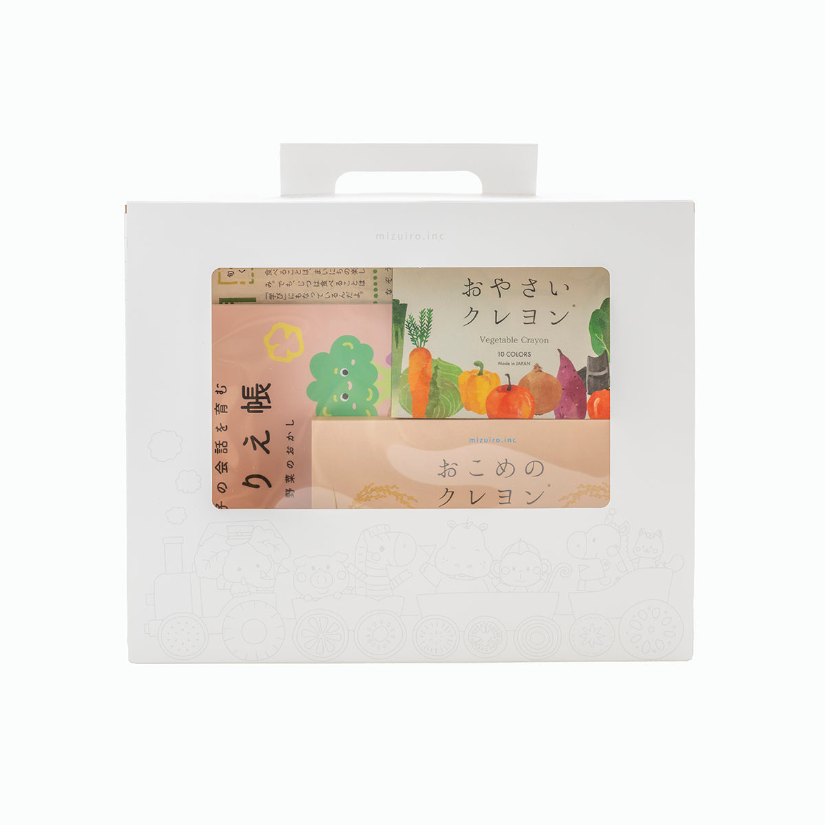 mizuiro.inc　おやさいとおこめのクレヨン食育セット