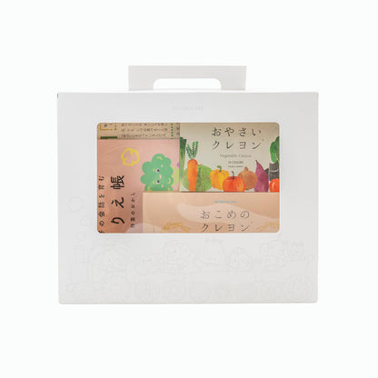 mizuiro.inc　おやさいとおこめのクレヨン食育セット