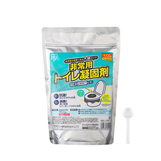 【アイリスオーヤマ】非常用トイレ凝固剤　1000g