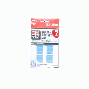 【アイリスオーヤマ】転倒防止粘着マット　25×25mm　4枚入り