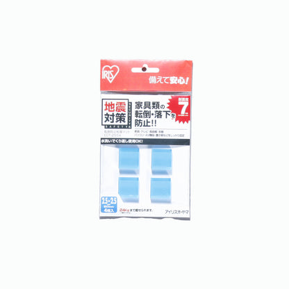 【アイリスオーヤマ】転倒防止粘着マット　25×25mm　4枚入り