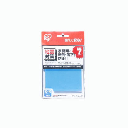 【アイリスオーヤマ】転倒防止粘着マット　100×100cm　4枚入り
