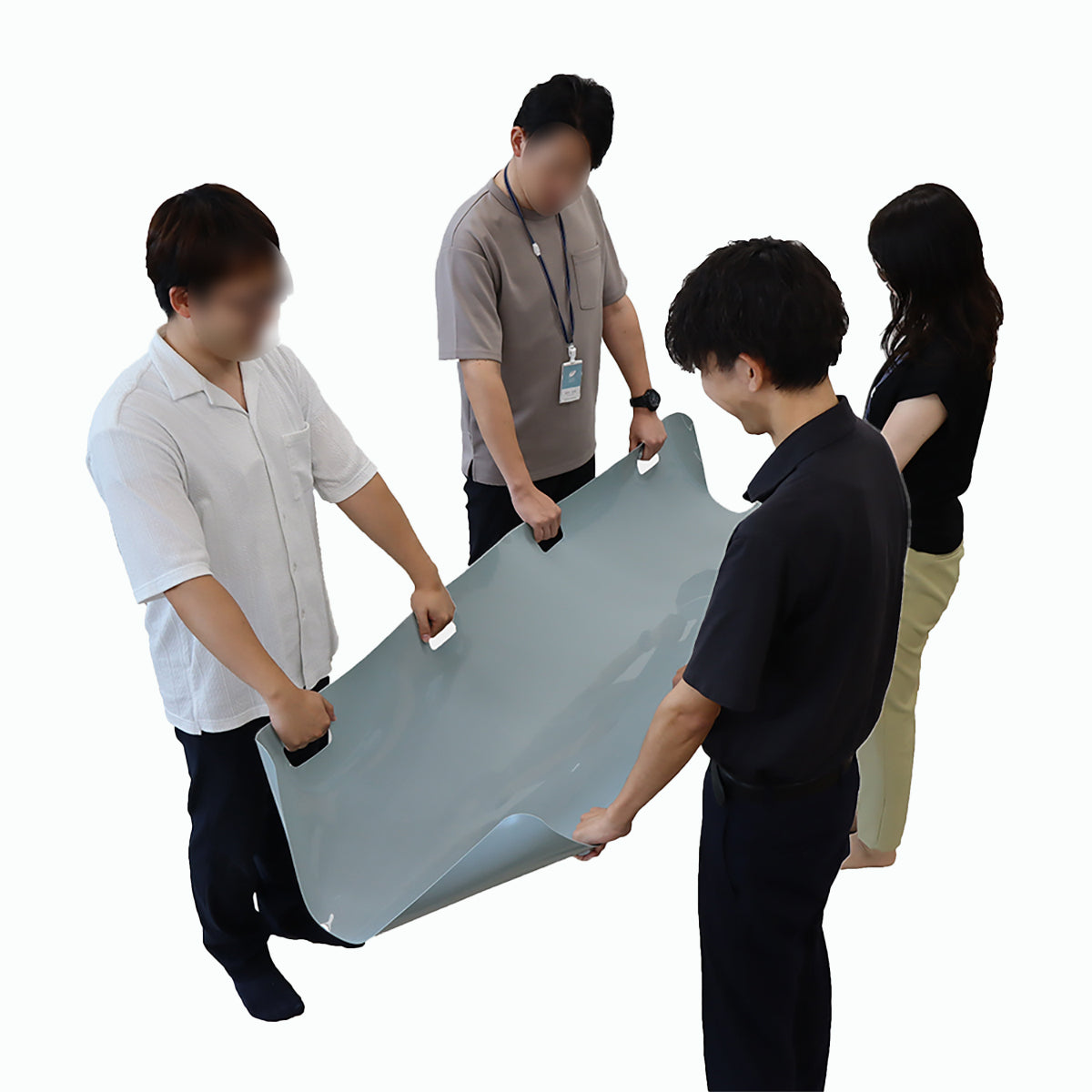 災害用担架　100％リサイクル素材Polyecolene®