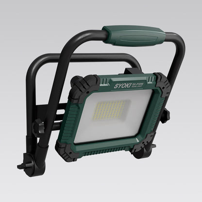 LED投光器 50W 昼光色 IP65 プラグ付き 折畳み型