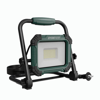 LED投光器 50W 昼光色 IP65 プラグ付き 折畳み型