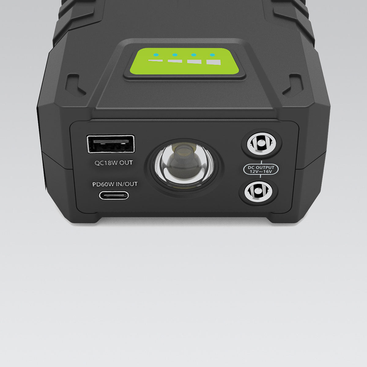74Whポータブルバッテリー 20000mAh PD60W パススルー機能 ジャンプスターター搭載