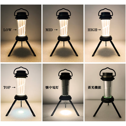 充電式LEDランタン 3WAY 電球色 無段階調光