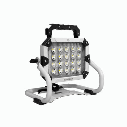 バッテリー着脱式LED投光器 100W マッチングファイターV18 pro