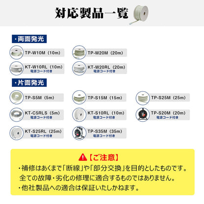 ロープライト ルミナスリンクシリーズ専用 補修キット