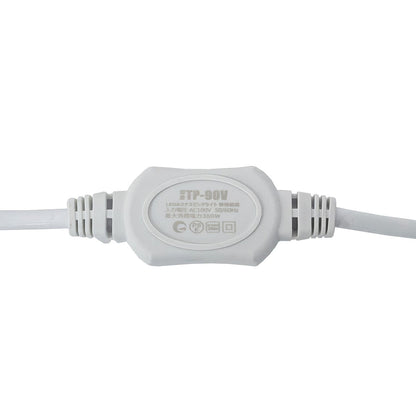 LEDロープライト 10m 両面発光最大30mまで連結可能 電源コード付き