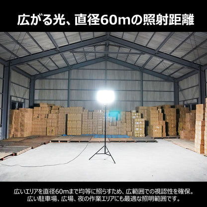 LEDバルーンライト 500W オールイン１ケース AirGlow EVO