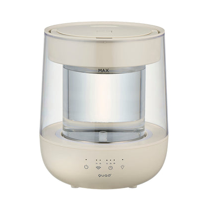 ガラススチーム加湿器　GLASS（グラス）1.7L　アイボリー