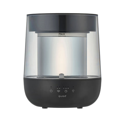 ガラススチーム加湿器　GLASS（グラス）1.7L　グレー