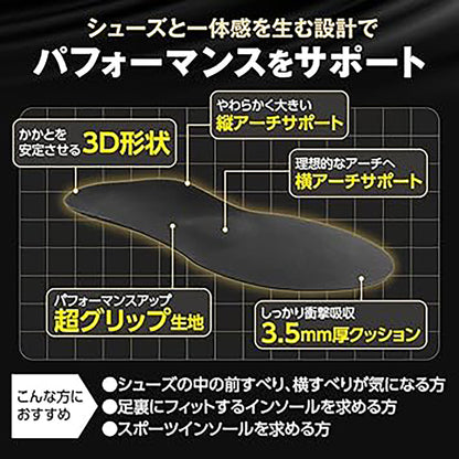 インソール　グリップイン　究極　パフォーマンスサポート