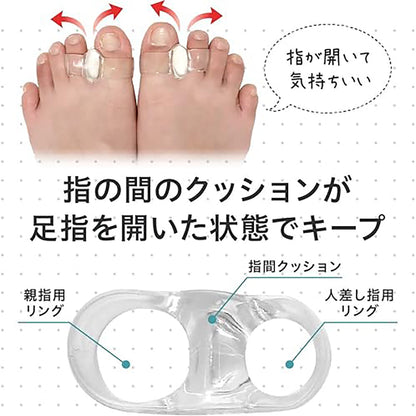 外反母趾楽歩®　女性用　フリーサイズ　クリア　1個