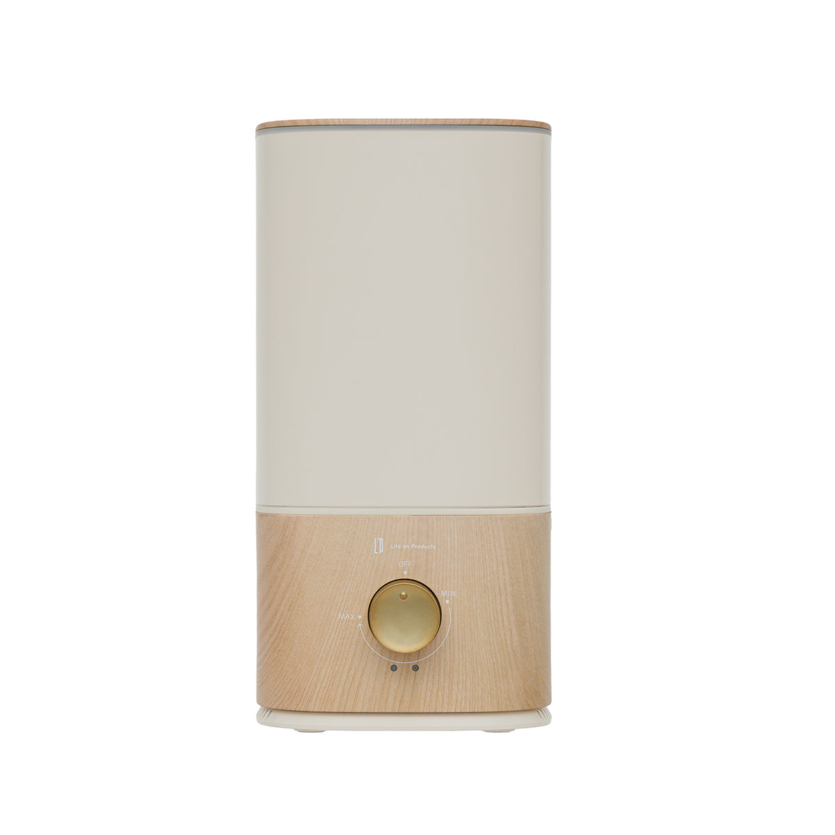 上部給水超音波式コンパクト加湿器-Premium WOOD- ホワイトウッド