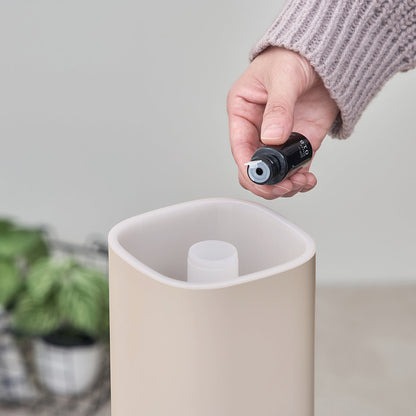 上部給水超音波式コンパクト加湿器-Premium WOOD- ホワイトウッド