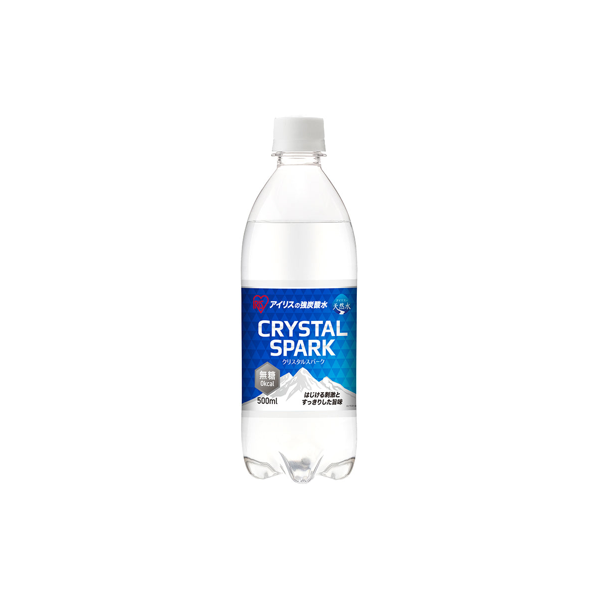 【アイリスオーヤマ】クリスタルスパーク　アイリスの強炭酸水500ml×24本