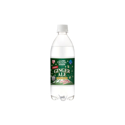 【アイリスオーヤマ】クリスタルスパーク ジンジャーエールフレーバー500ml×24本