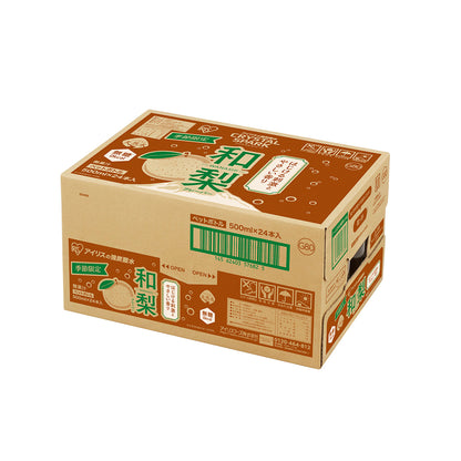 【アイリスオーヤマ】クリスタルスパーク 和梨フレーバー500ml×24本