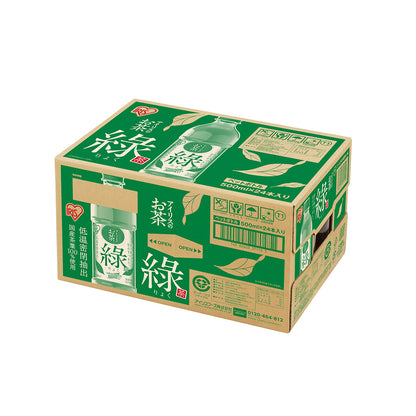 【アイリスオーヤマ】アイリスのお茶　緑　500ml×24本