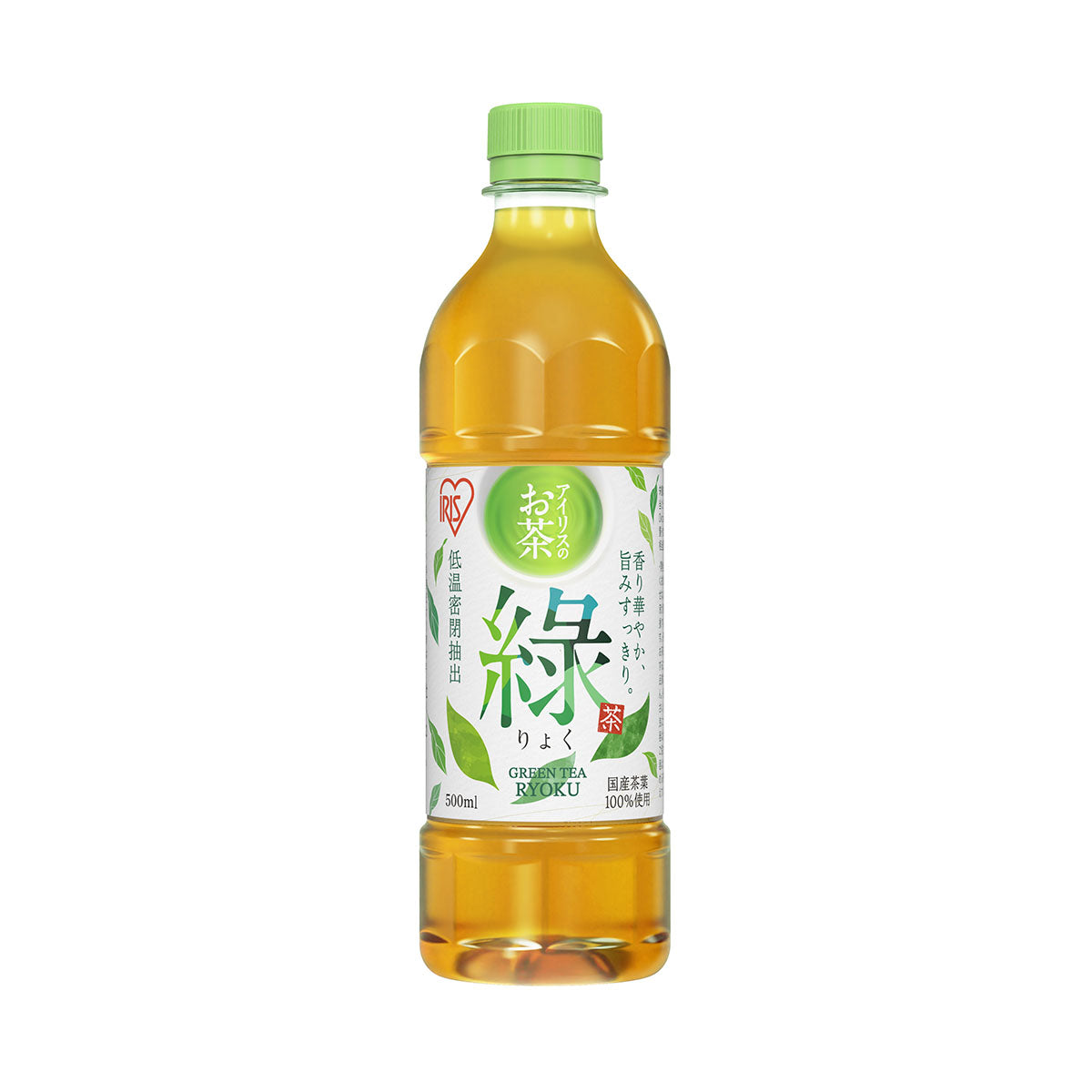 【アイリスオーヤマ】アイリスのお茶　緑　500ml×24本
