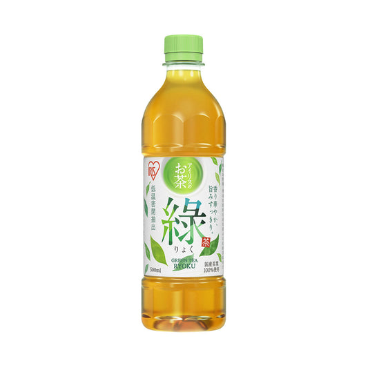 【アイリスオーヤマ】アイリスのお茶　緑　500ml×24本