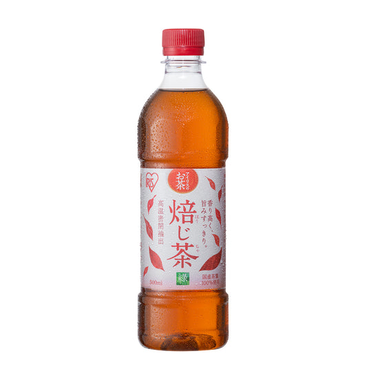 【アイリスオーヤマ】アイリスのお茶 緑　焙じ茶　500ml×24本