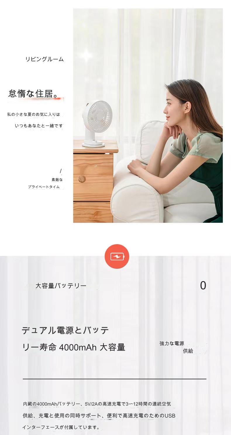 扇風機クリップタイプ　リモコン付ホワイト　ＫＦ－０１Ｃ