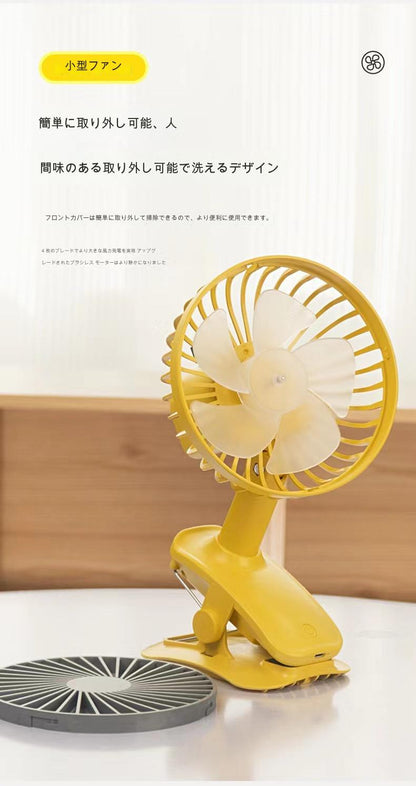 扇風機クリップタイプ　ピンク　ＭＺＬ－３１