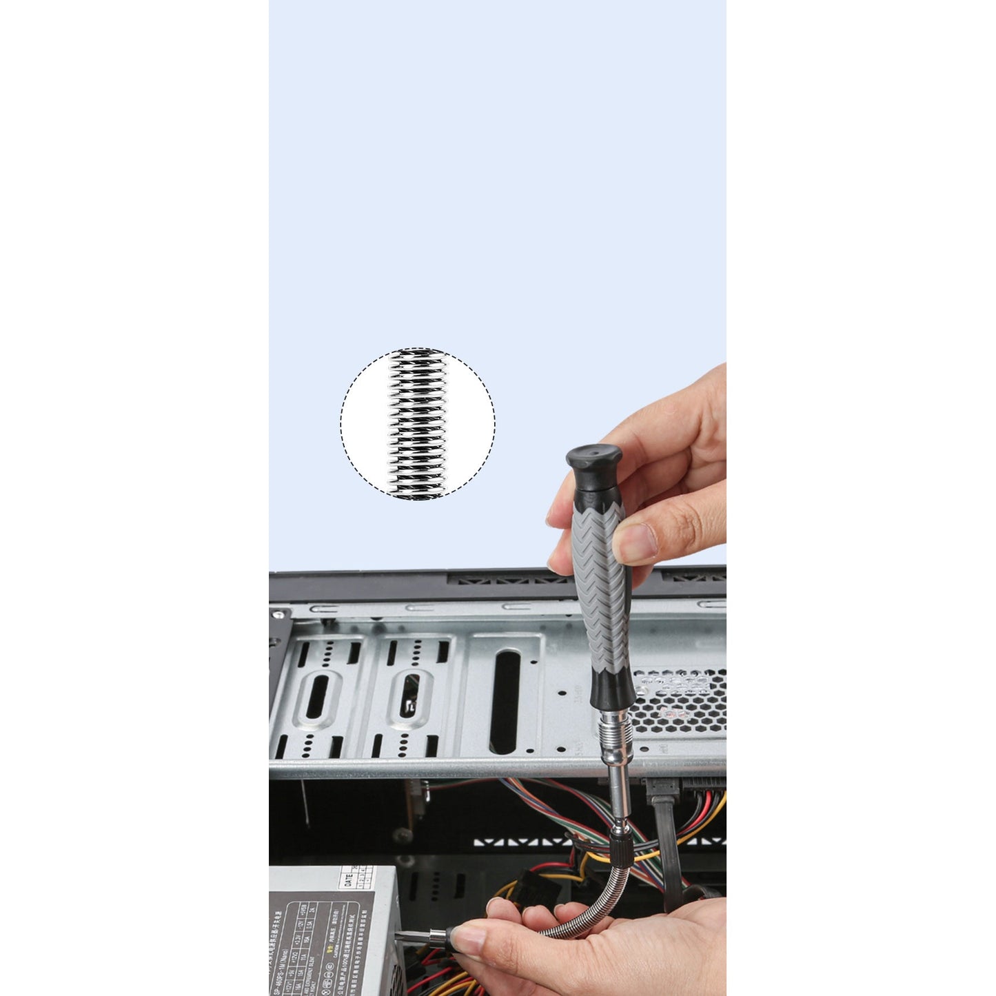 １２６　ｉｎ　１　円筒形ドライバーセット　ＫＳ－８４０１１６